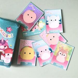 Official Squishmallows Series 1 Trading Cards - Lot of 7
